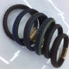 Best-selling stainless steel genuine leather bracelets from Europe and America, retro genuine leather woven bracelets for men and women Application Scenario